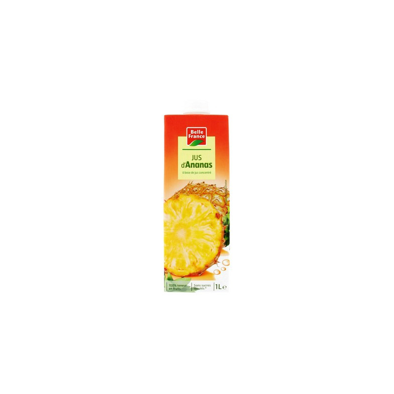 Jus d\'ananas brique 1 lt. BF *8
