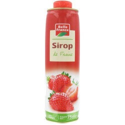 Sirop fraise 75 cl. BF *6