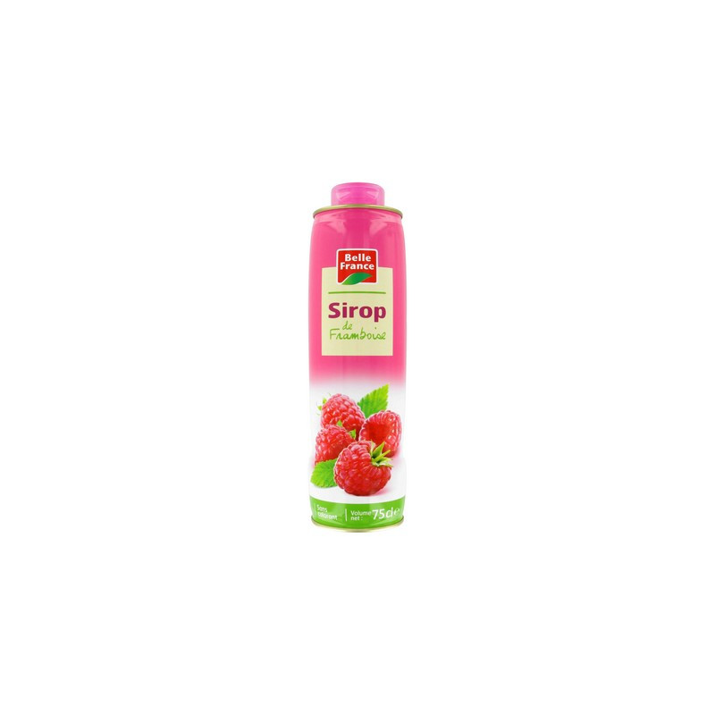 Sirop framboise 75 cl. BF *6
