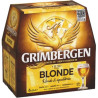 Bière blonde 6,7° bout. 6 x 25 cl. Grimbergen *1