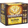 Bière blonde 6,7° can. 6 x 33 cl. Grimbergen *1
