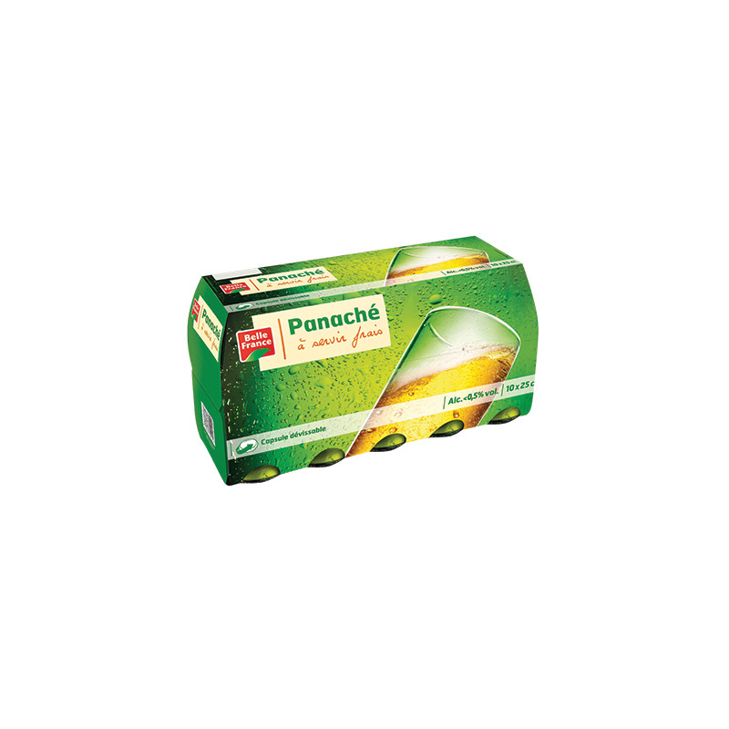Bière Panaché 0,4° 10 x 25 cl. BF *1