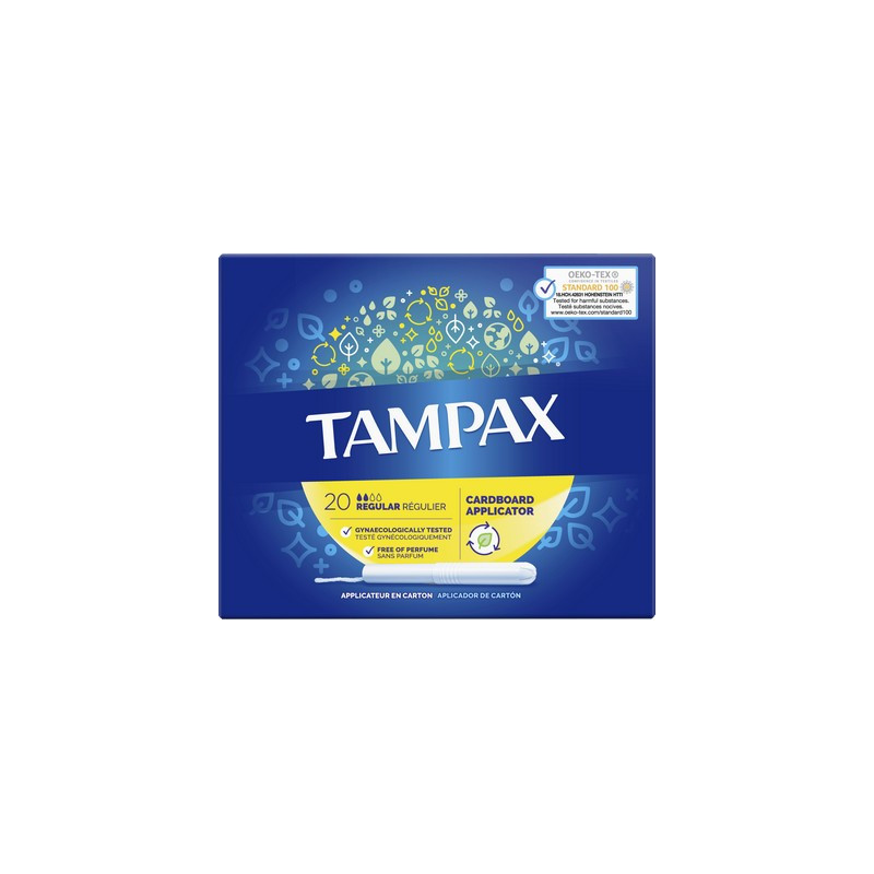 Tampon régulier 20 pces Tampax *12