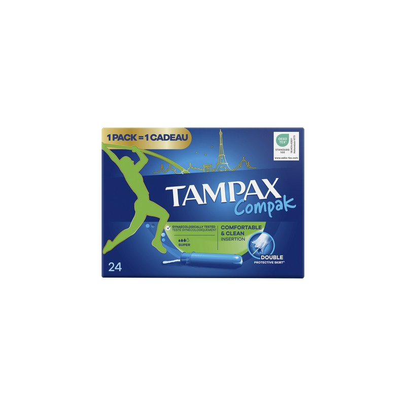 Tampon super plus 24 pces Tampax *8