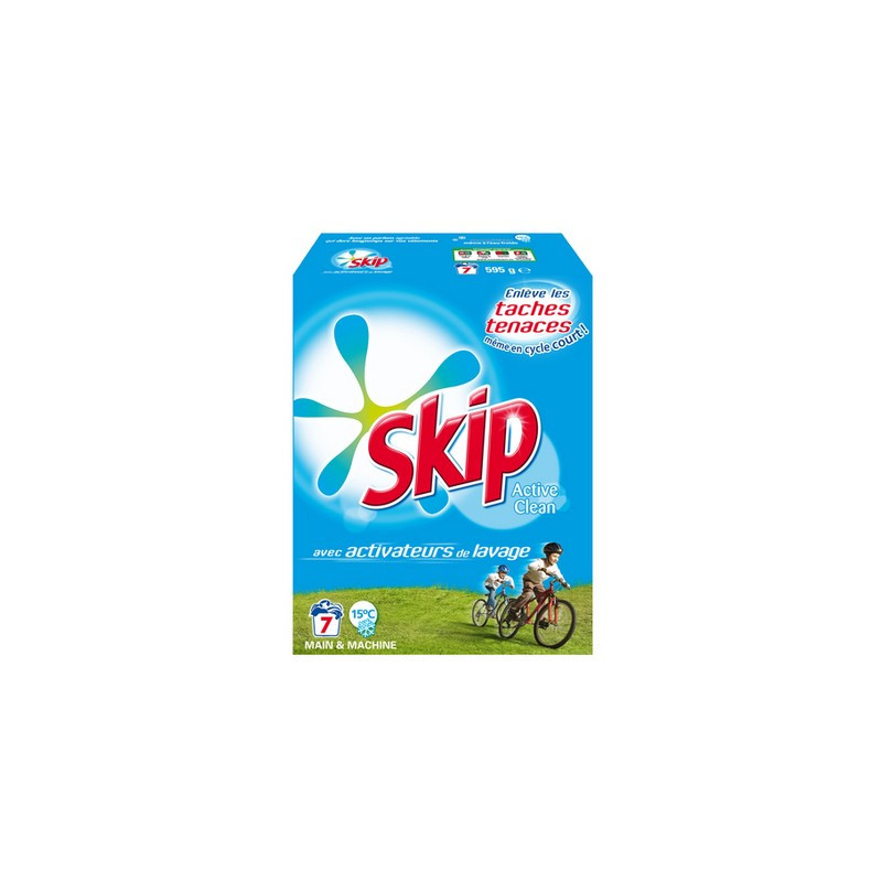 Lessive poudre main 7 lavages 490 g. Skip *14