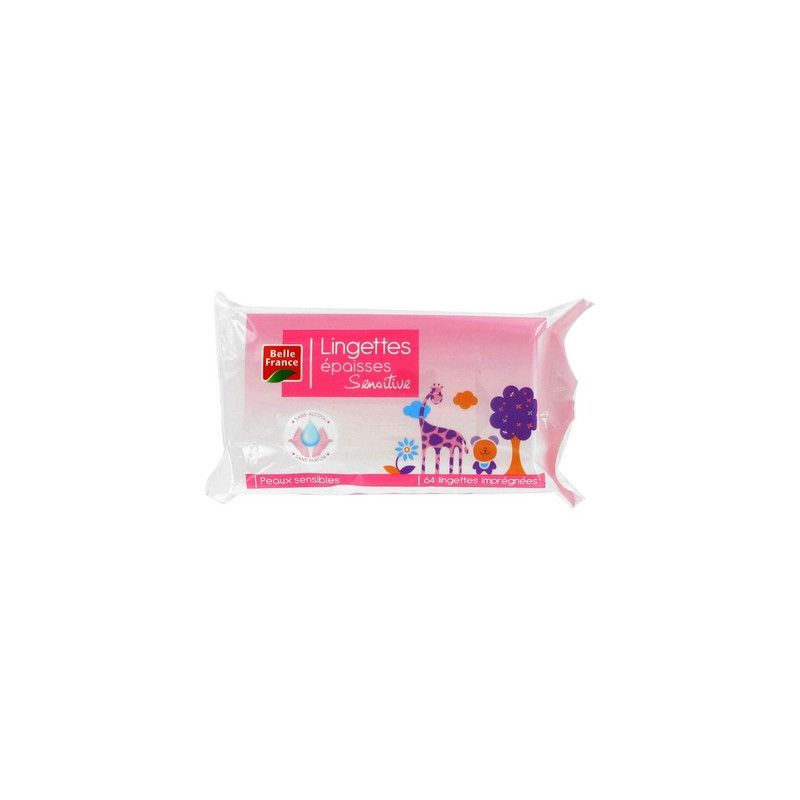 Lingettes sensitive 64 pces BF *8