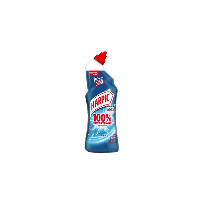 Harpic détartrant gel 5 min. 750 ml. *12